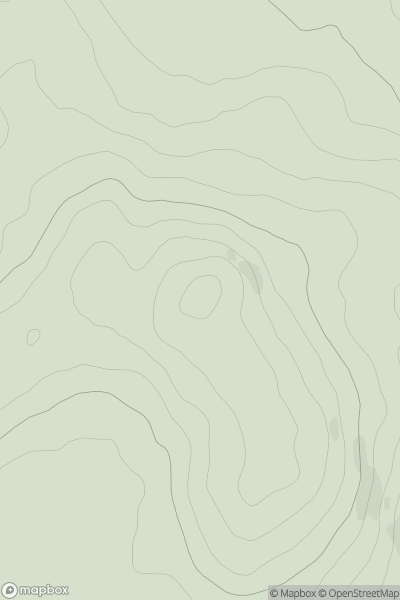 Thumbnail image for Mochrum Fell [Carrick and Galloway] showing contour plot for surrounding peak
